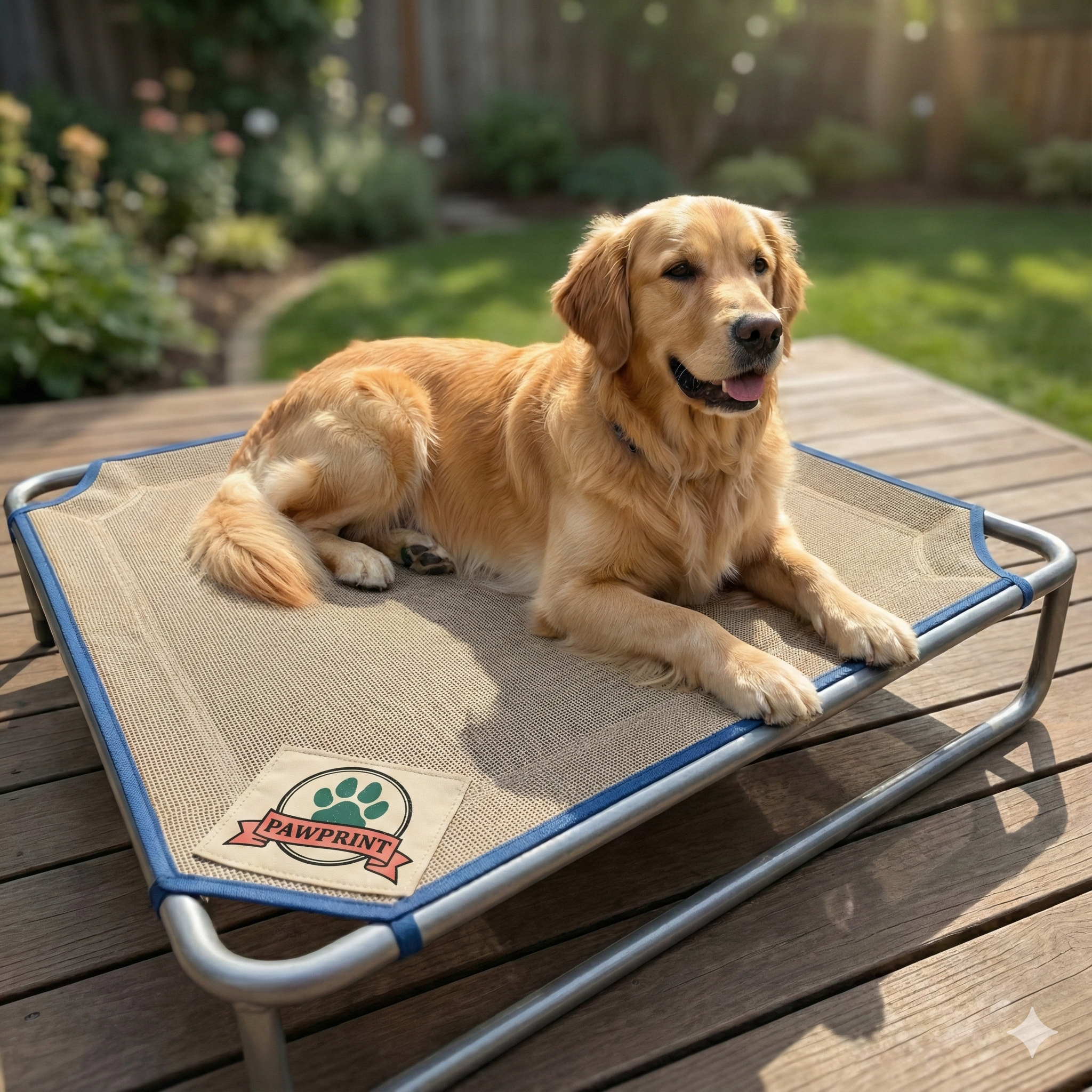 Elevated Cooling Dog Bed