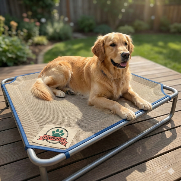 Elevated Cooling Dog Bed
